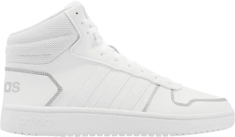 Кроссовки Adidas Wmns Hoops 2.0 Mid, белый