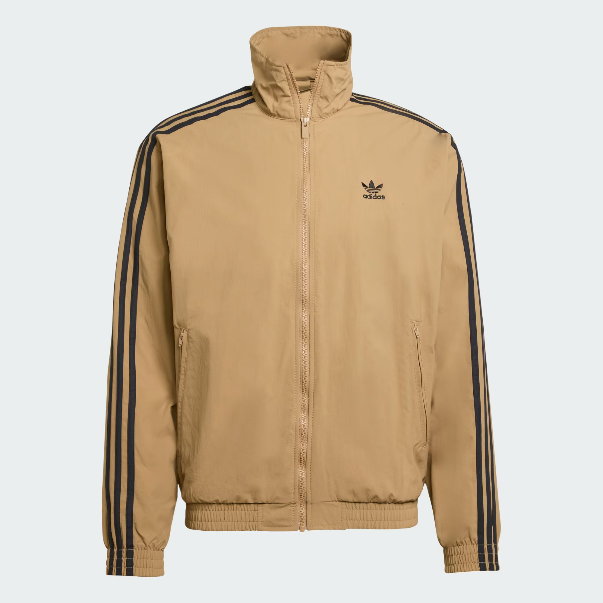 

Куртка Adidas Originals Adicolor Woven Firebird, коричневый/черный