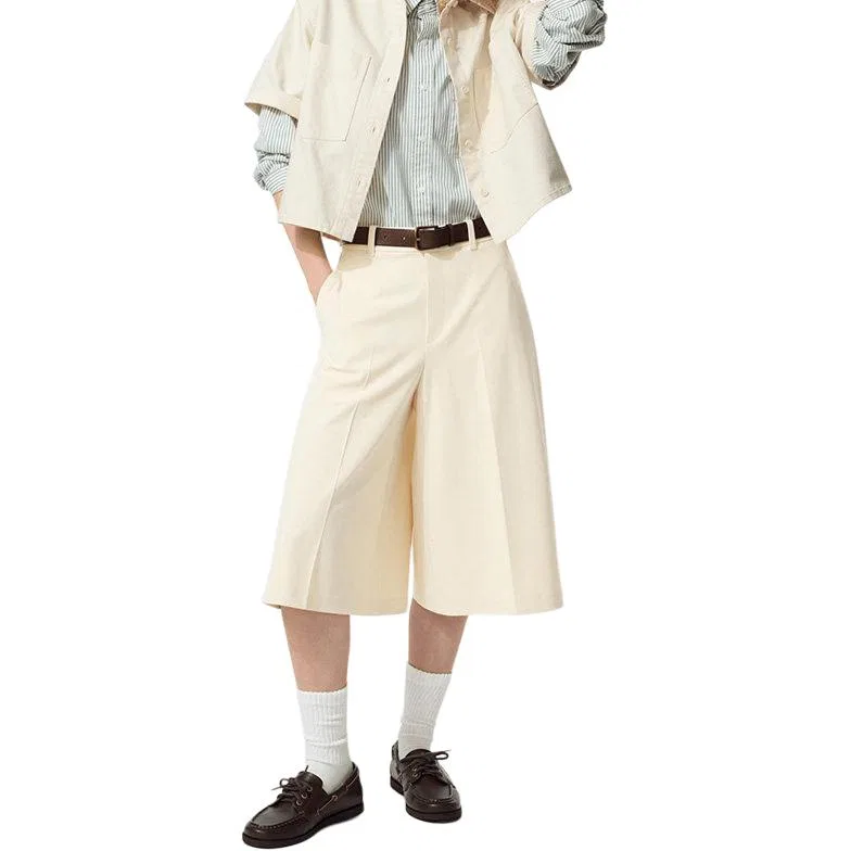 Шорты повседневные Casual, UNIQLO, Light Beige