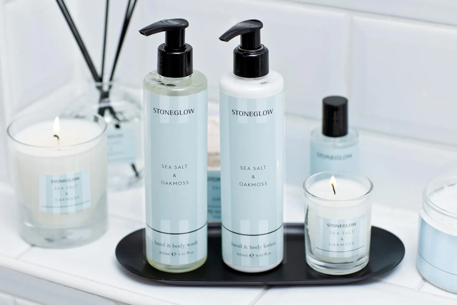 Лосьон для рук и тела Stoneglow Modern Classics Sea Salt & Oakmoss 250ml — фото 3