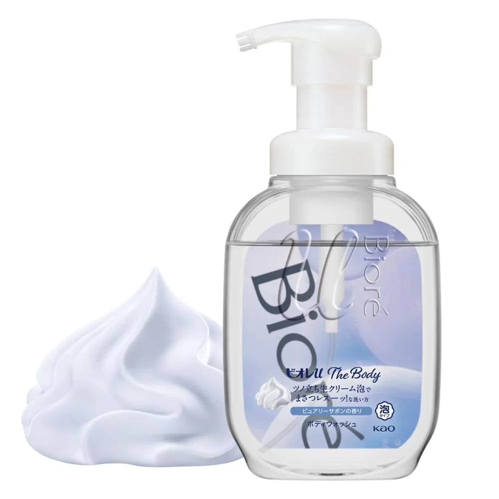 Пенка для тела Biore U Purely Sabon, 540 мл