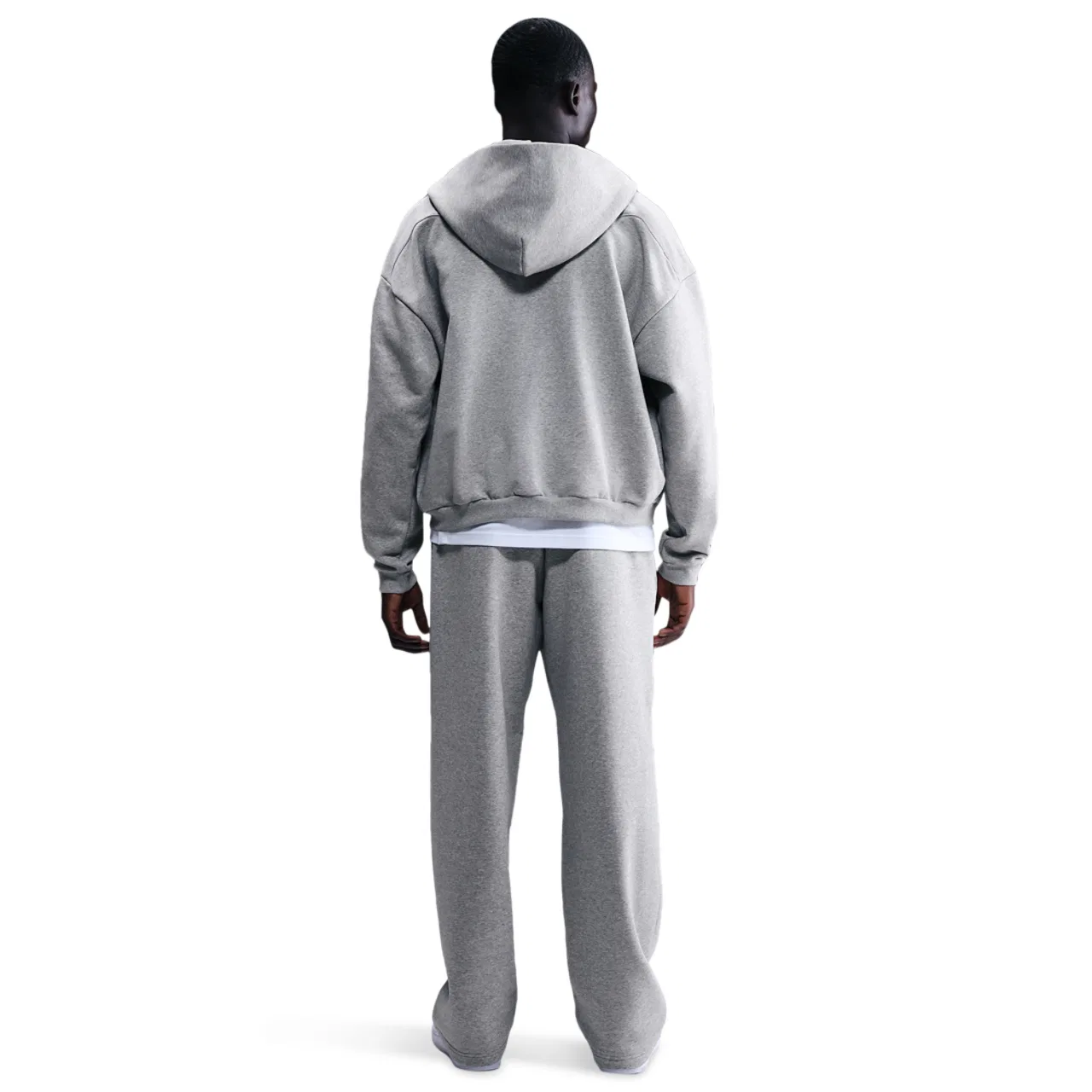 Мужские брюки Tech Fleece SI Nike, цвет Dk Grey Heather/Black — фото 4