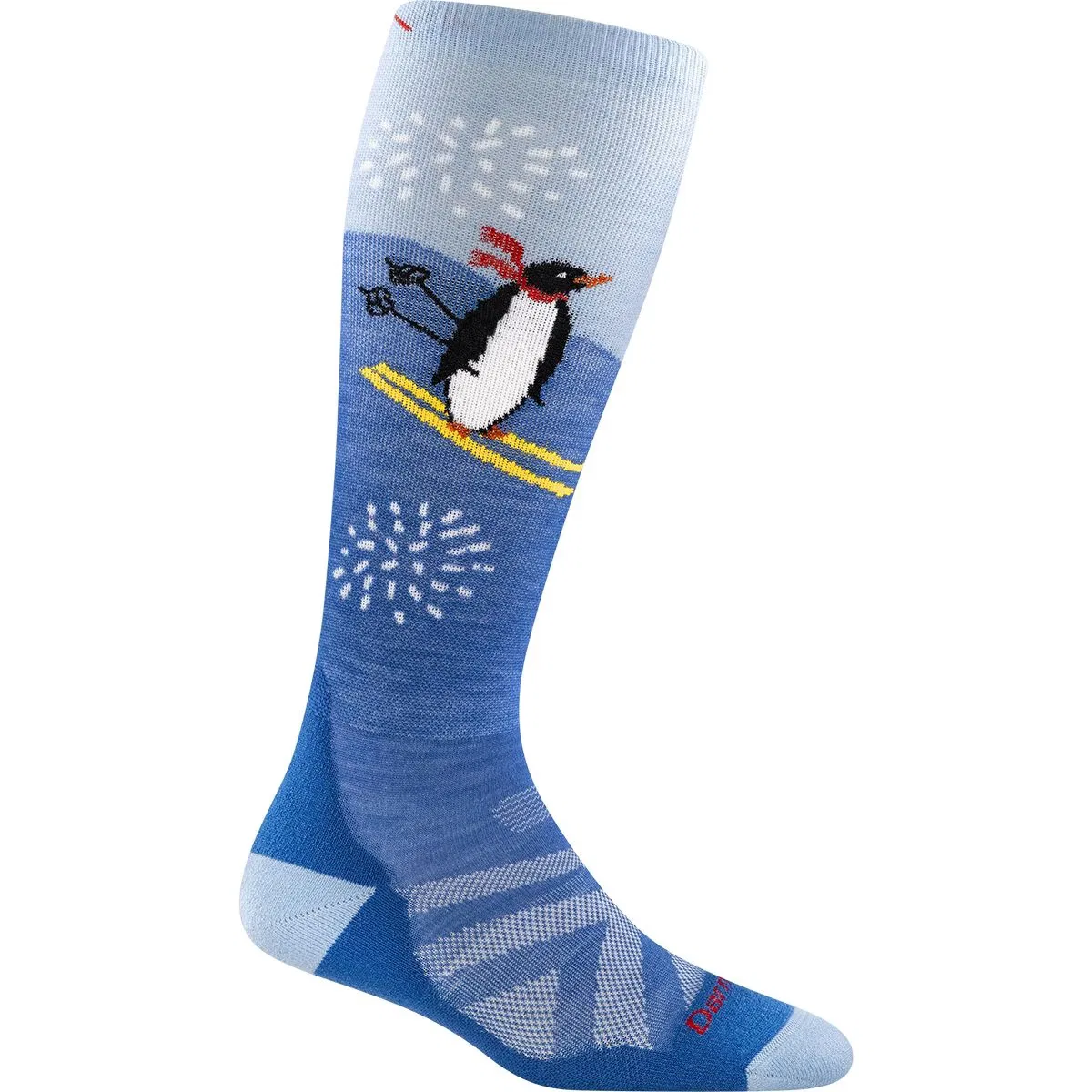 Детские носки для мальчиков с принтом Penguin Peak OTC Midweight Cushion Darn Tough, Stellar