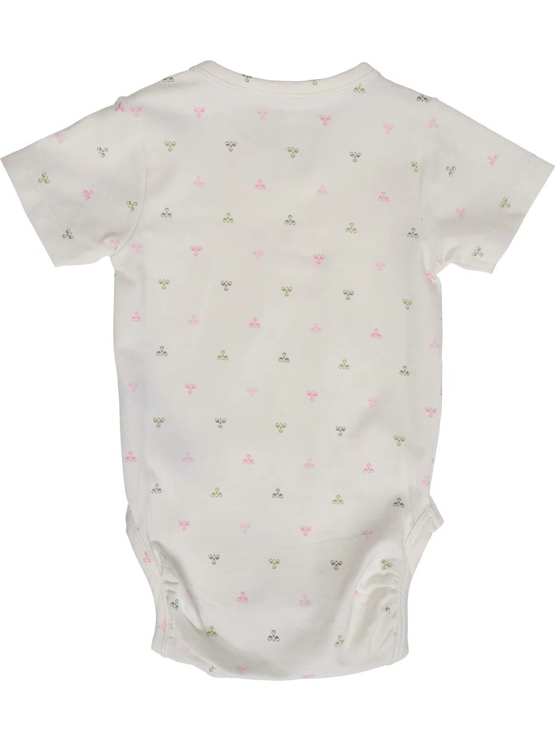 Детский хлопковый боди-комбинезон Hmlbeesy Lifestyle Hummel, Rosa Orchideenpink — фото 2