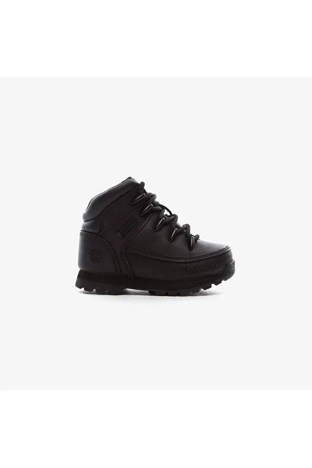 Детские ботинки для девочек на шнуровке Euro sprint baby boots Timberland, Black