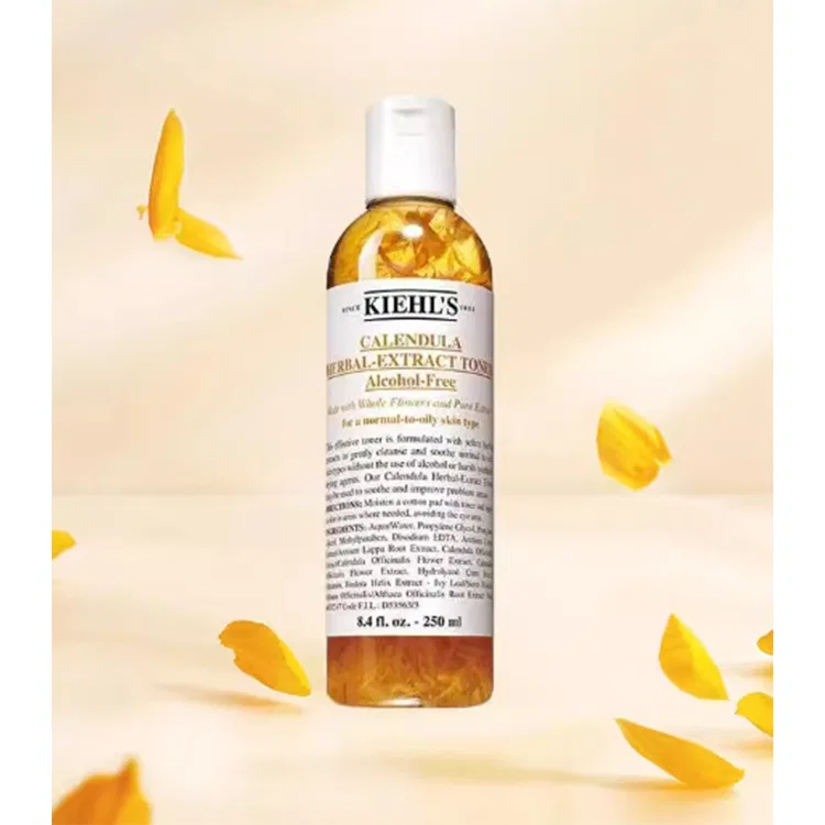 Набор для ухода за кожей Calendula Herbal Extract Toner High Moisturizing Lotion, Kiehl's — фото 4
