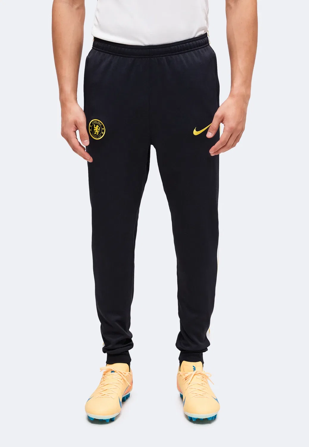 Cfc - спортивные штаны Nike Performance, Pitch Blue/White/Midwest Gold-Coloured