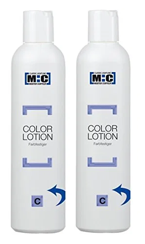 Лосьон-усилитель цвета Meister Coiffeur Colour Lotion C, антрацит, 2 x 250 мл No brand