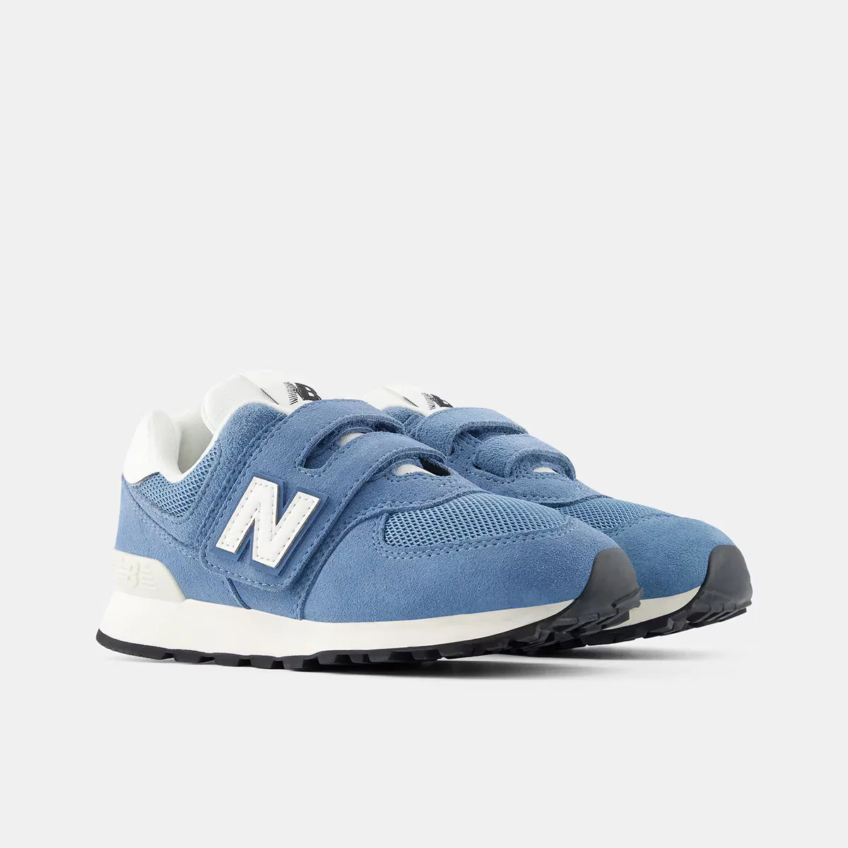 Кроссовки, Casual Niños 574 Hook & Loop, New Balance, синий — фото 4