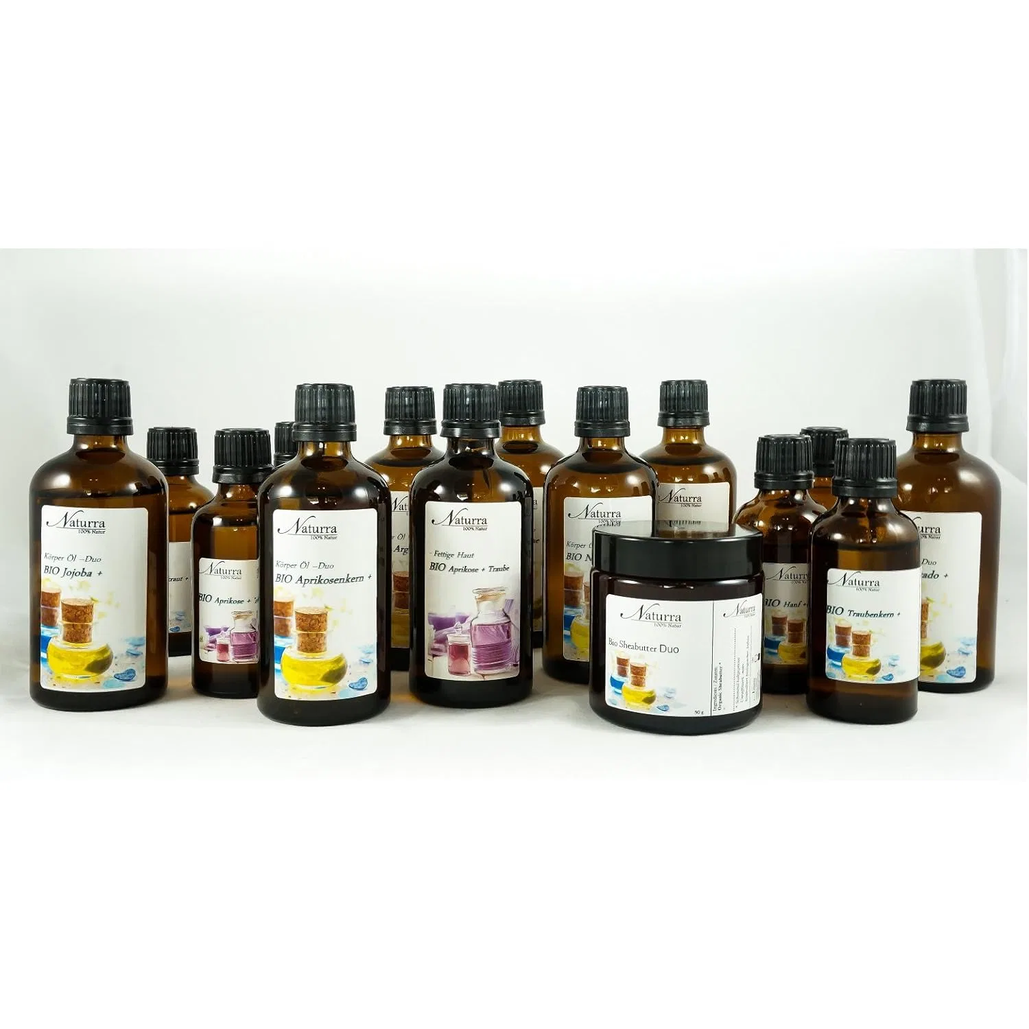 Масло для тела Organic Grape Seed Oil Duo, Naturra, набор 2 масла по 100 мл — фото 2
