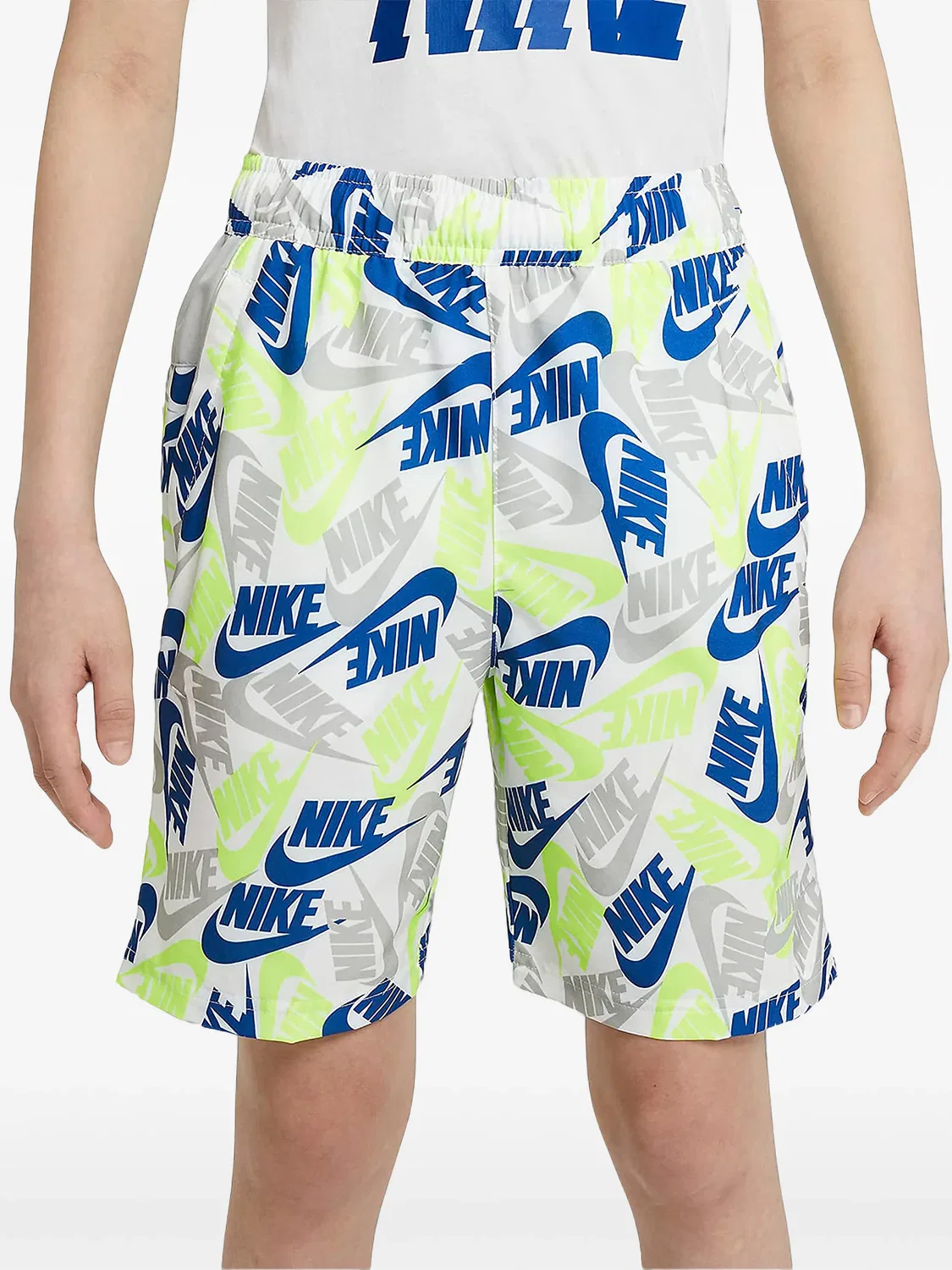 Шорты с принтом Nike Kids, желтый