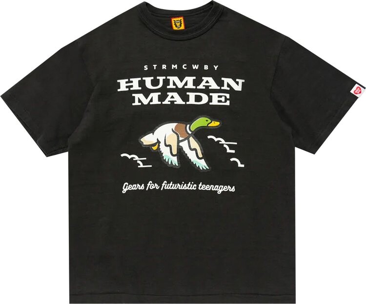 

Футболка Human Made T-Shirt #14 'Black', черный