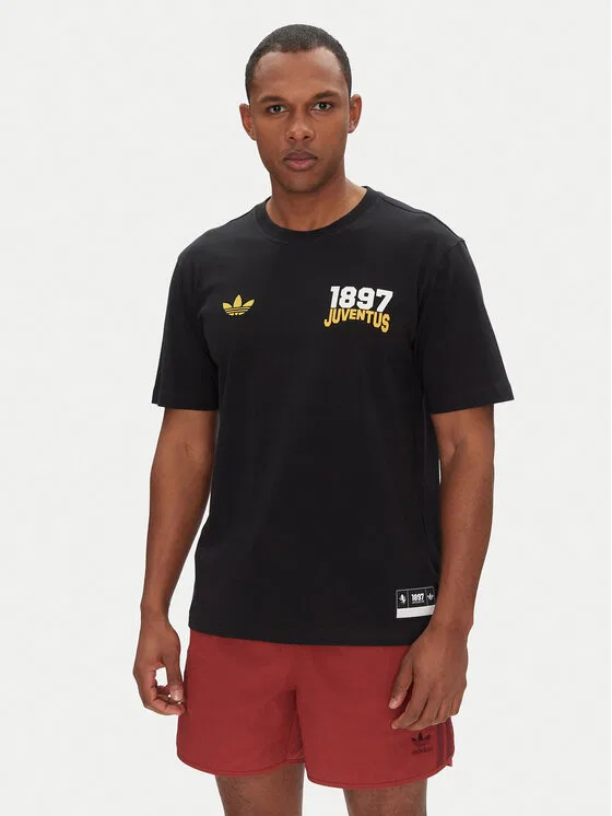 Футболка regular fit Juventus Adidas, черный