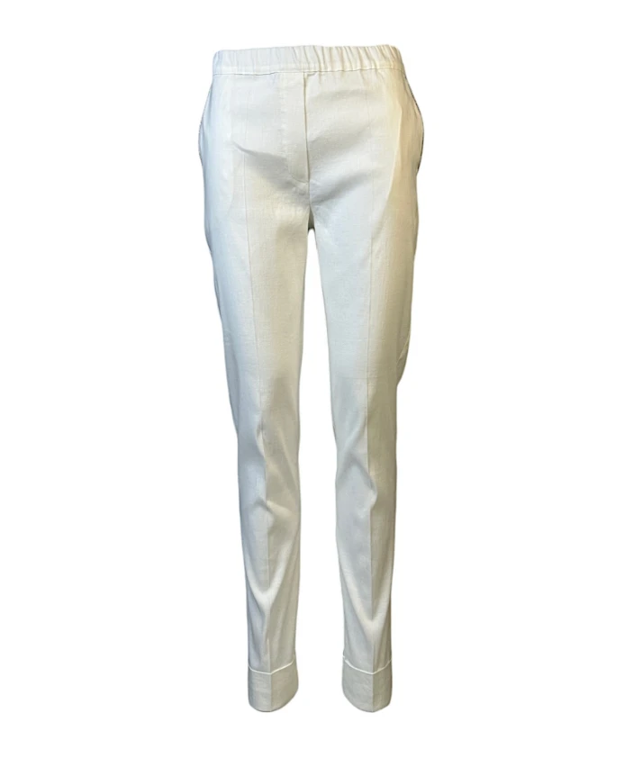 

Белые брюки-сигареты D.Exterior, белый