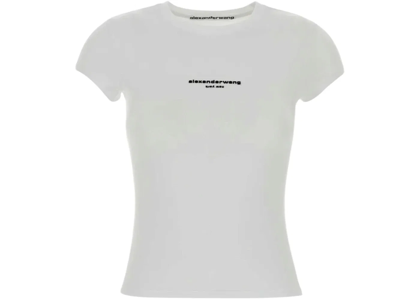 Женская футболка с принтом Alexander Wang, White