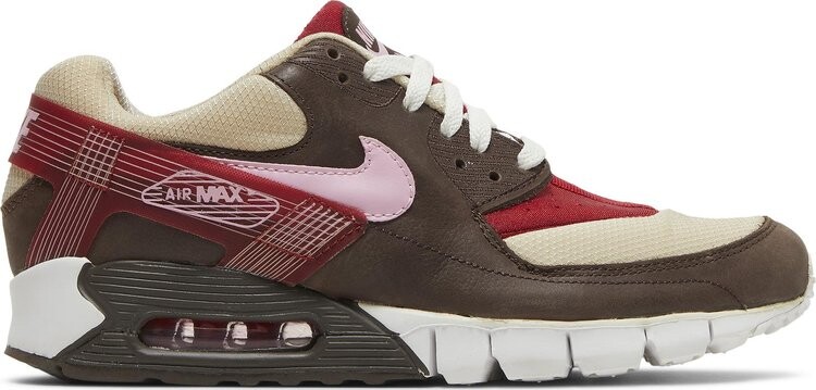 

Кроссовки Nike DQM x Air Max 90 Current Huarache PRM 'Bacon', коричневый