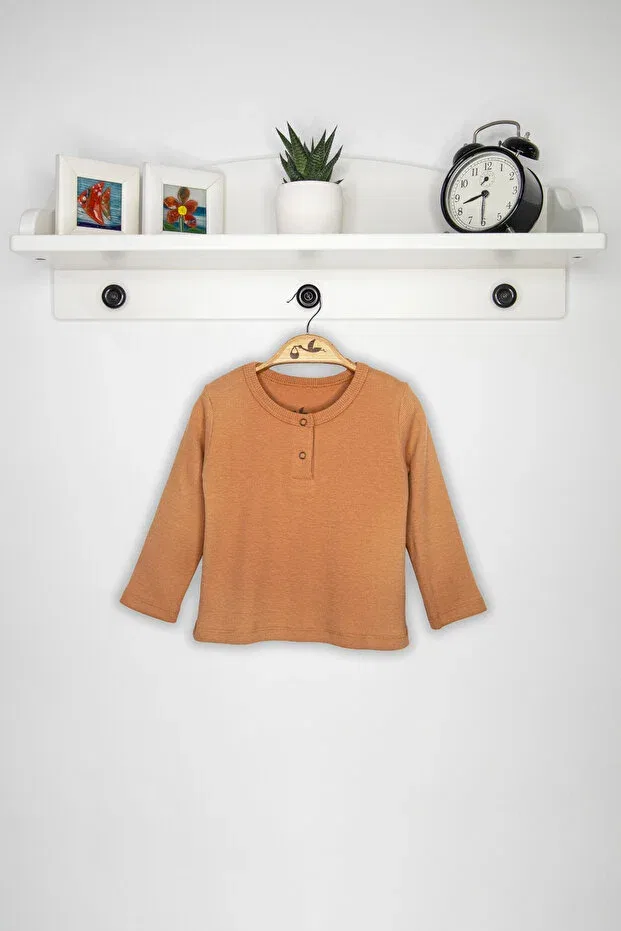 Детские свитшот для девочек хлопковый Newborn Fashion Club, Cinnamon