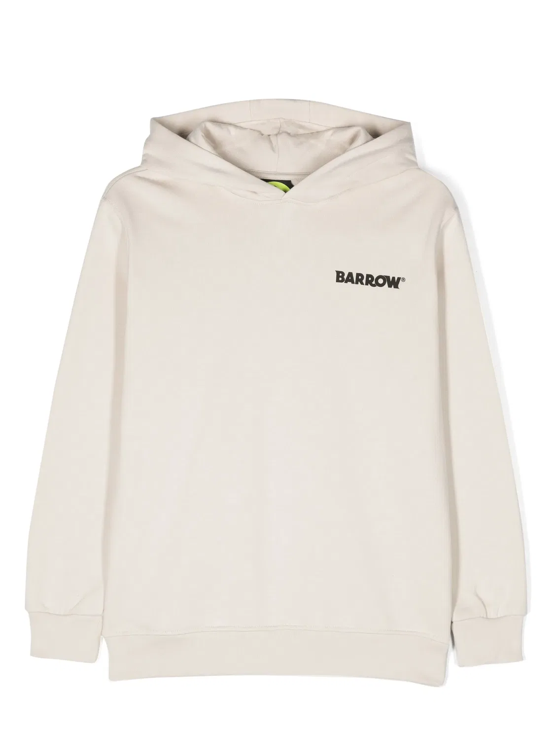 Хлопковое худи с логотипом BARROW, нейтральные