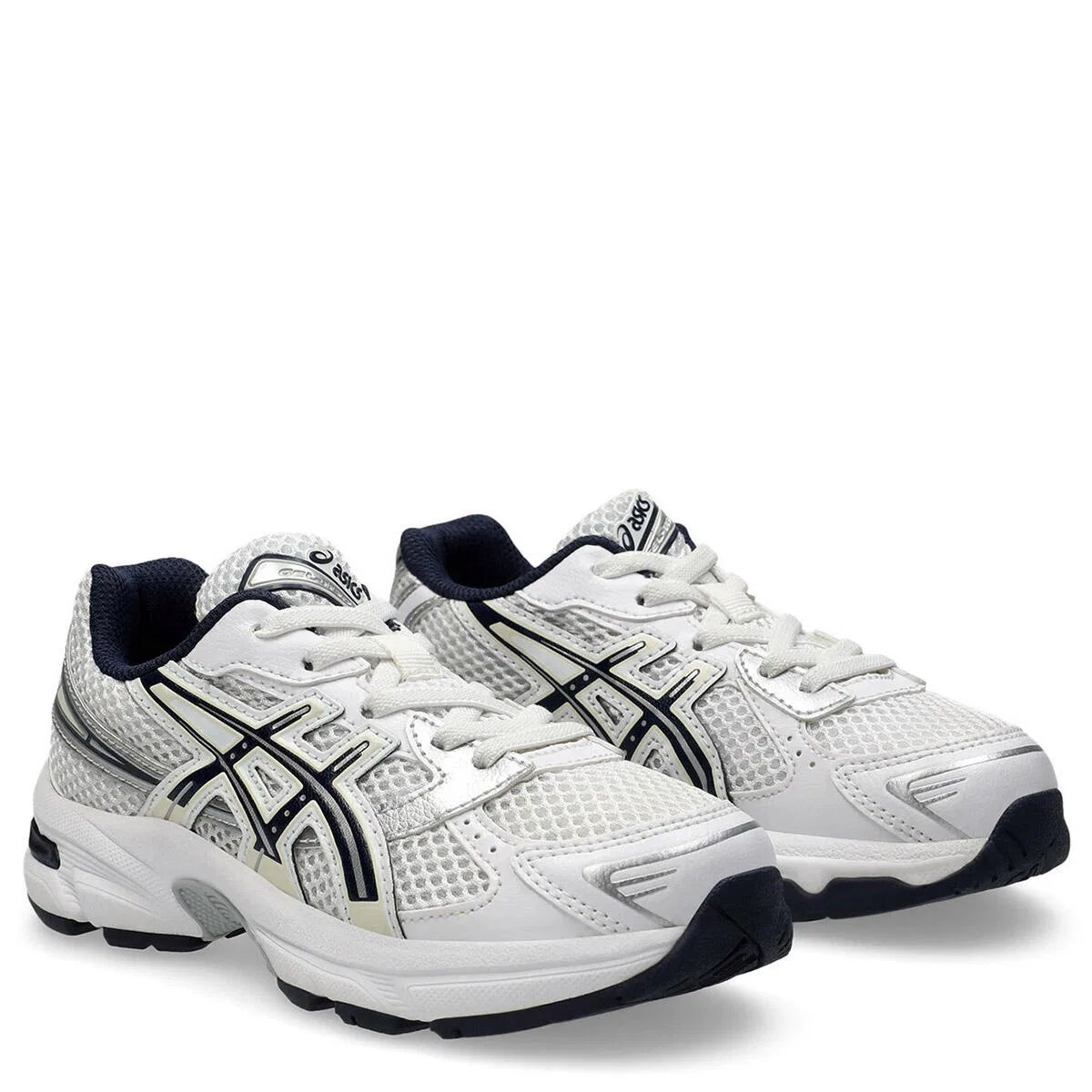 Детские кроссовки с дышащим верхом Asics Gel-1130 JR, Weiß — фото 2