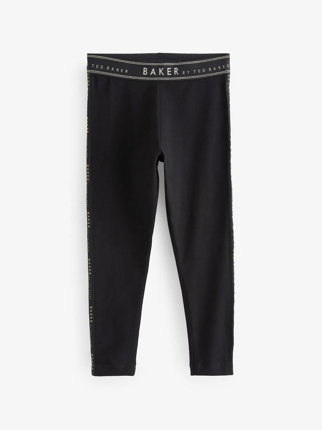 Леггинсы с брендированным поясом Baker by Ted Baker, черный