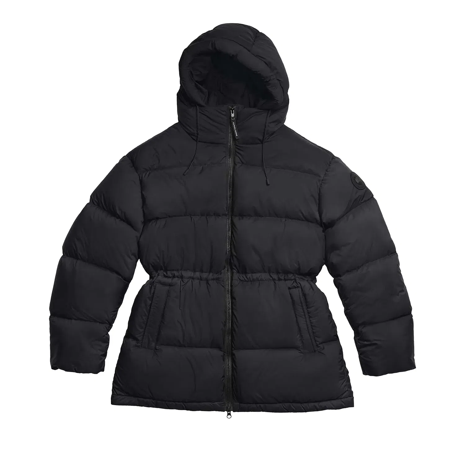 Пуховик с капюшоном Fallon Canada Goose, Черный