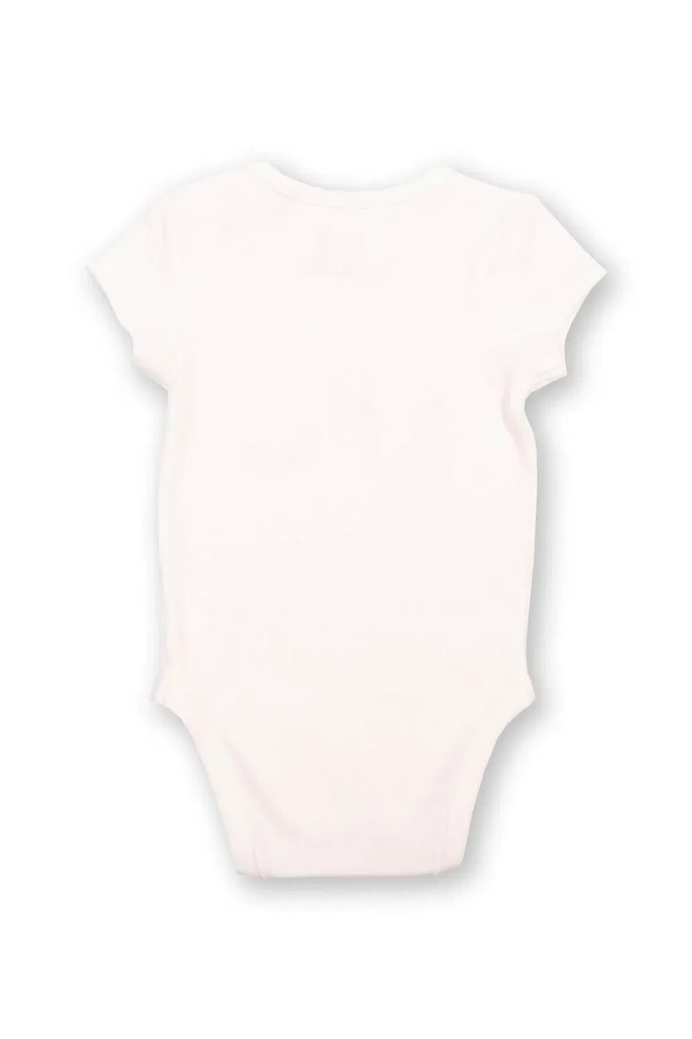 Детское боди из органического хлопка Baby Wonky Veg Kite, Cream — фото 3