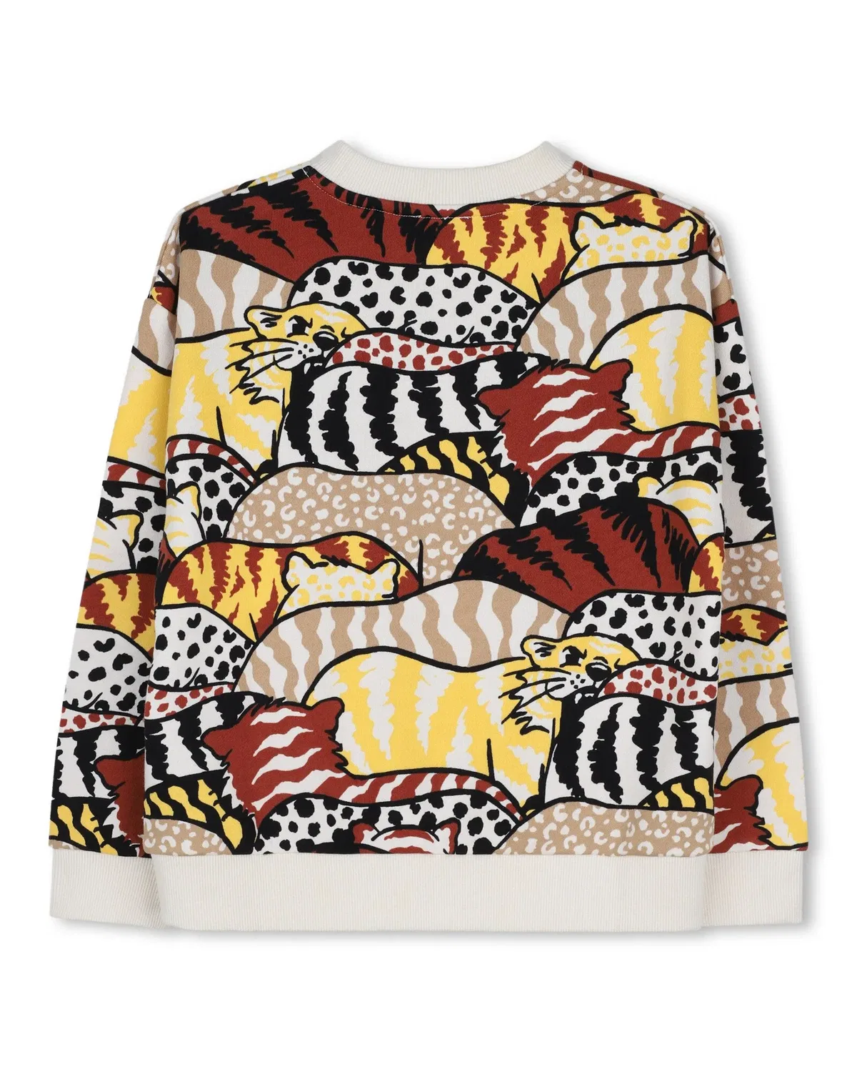 Детская худи для мальчиков с принтом Kenzo Kids, Multicolor — фото 3
