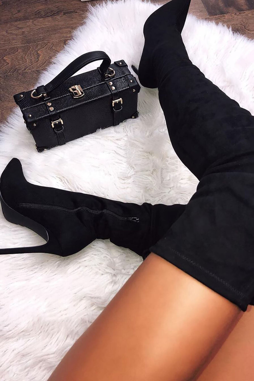 

Сапоги Fashion Nova VOGUE, черный