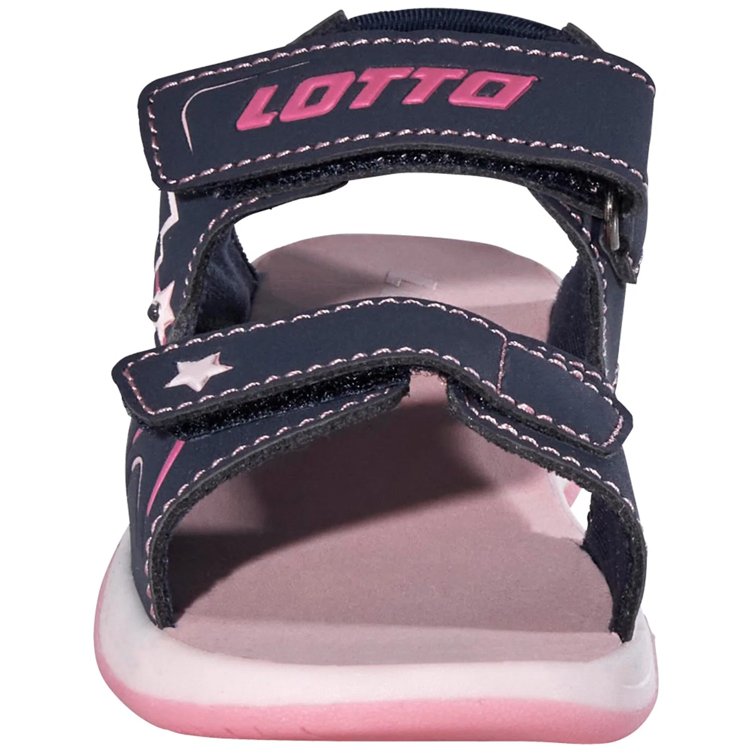 Детские сандалии с LED-подсветкой Lotto, Navy-Pink — фото 3