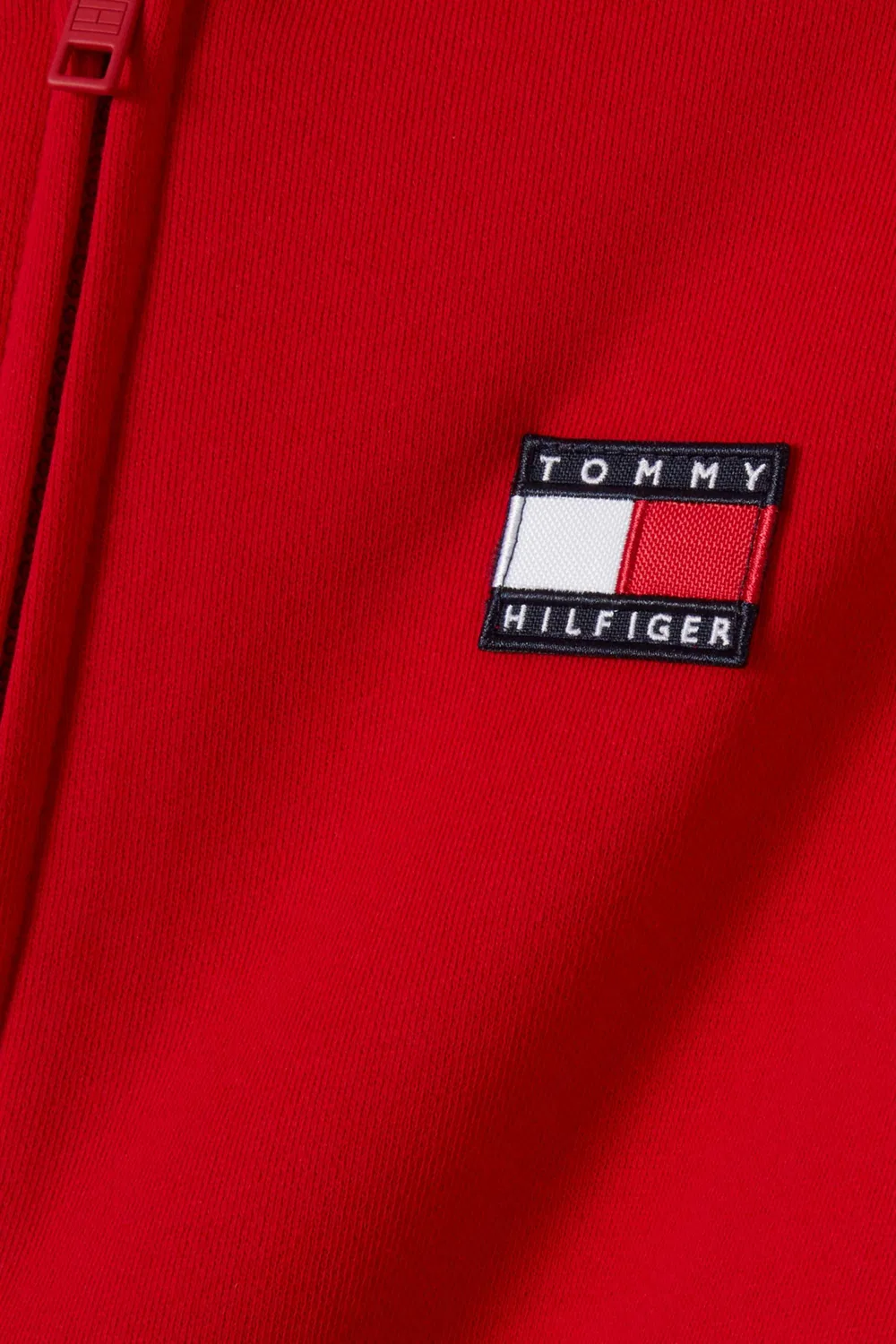Худи на молнии с принтом флага Heritage Flag Tommy Hilfiger — фото 3