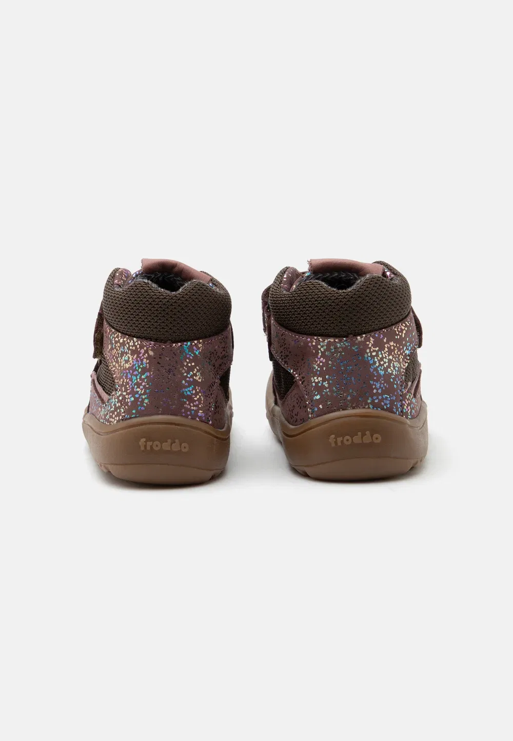 Осенние высокие кроссовки Barefoot Tex Froddo, Pink Shine — фото 3