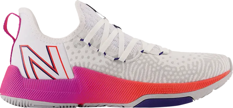 

Кроссовки New Balance Wmns FuelCell Trainer 'White Magenta Pop', белый
