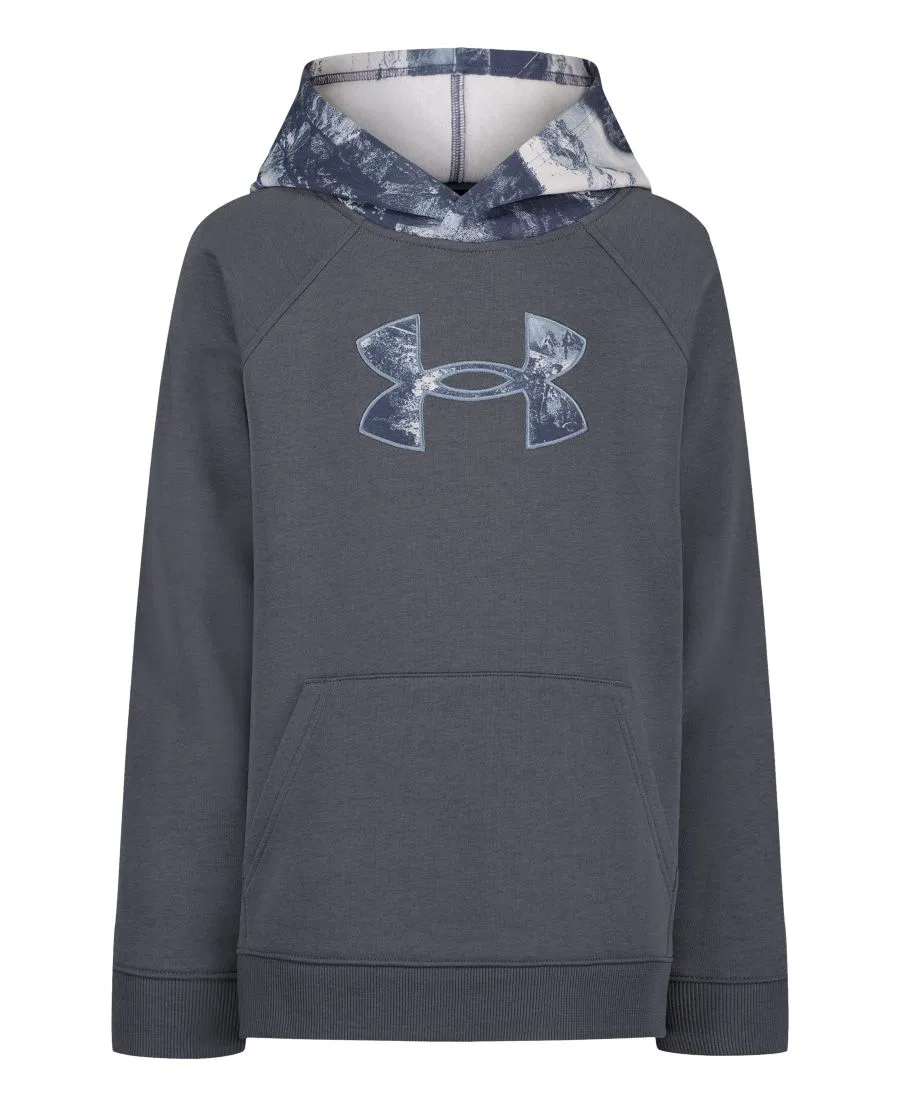 Худи из флиса с капюшоном, с длинным рукавом Under Armour, Downpour Gray