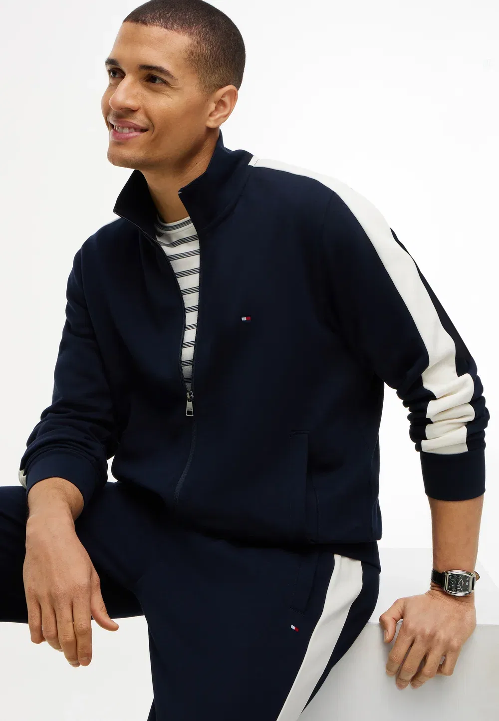 Спортивный костюм - спортивный костюм Tommy Hilfiger, Navy Blue — фото 3