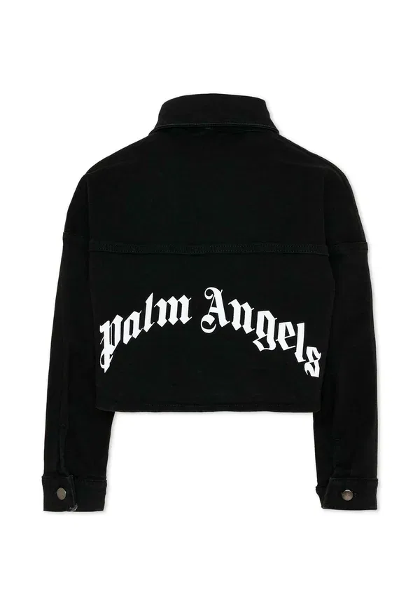 Куртка хлопковая Giubbotto Palm Angels Black, черный — фото 2