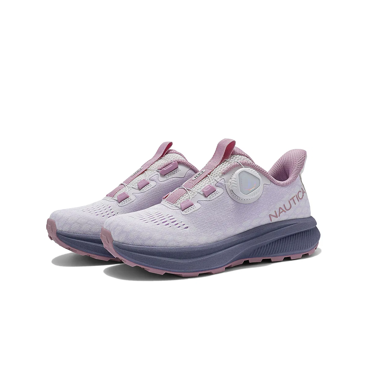 Детские кроссовки с принтом NAUTICA, Purple Taro Powder — фото 3