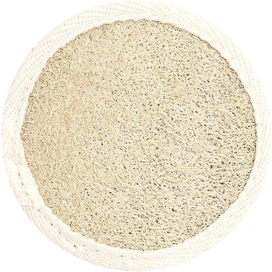 Мочалка для тела из люфы, Xiaojikuaipao, 8 см, Loofah Color — фото 3