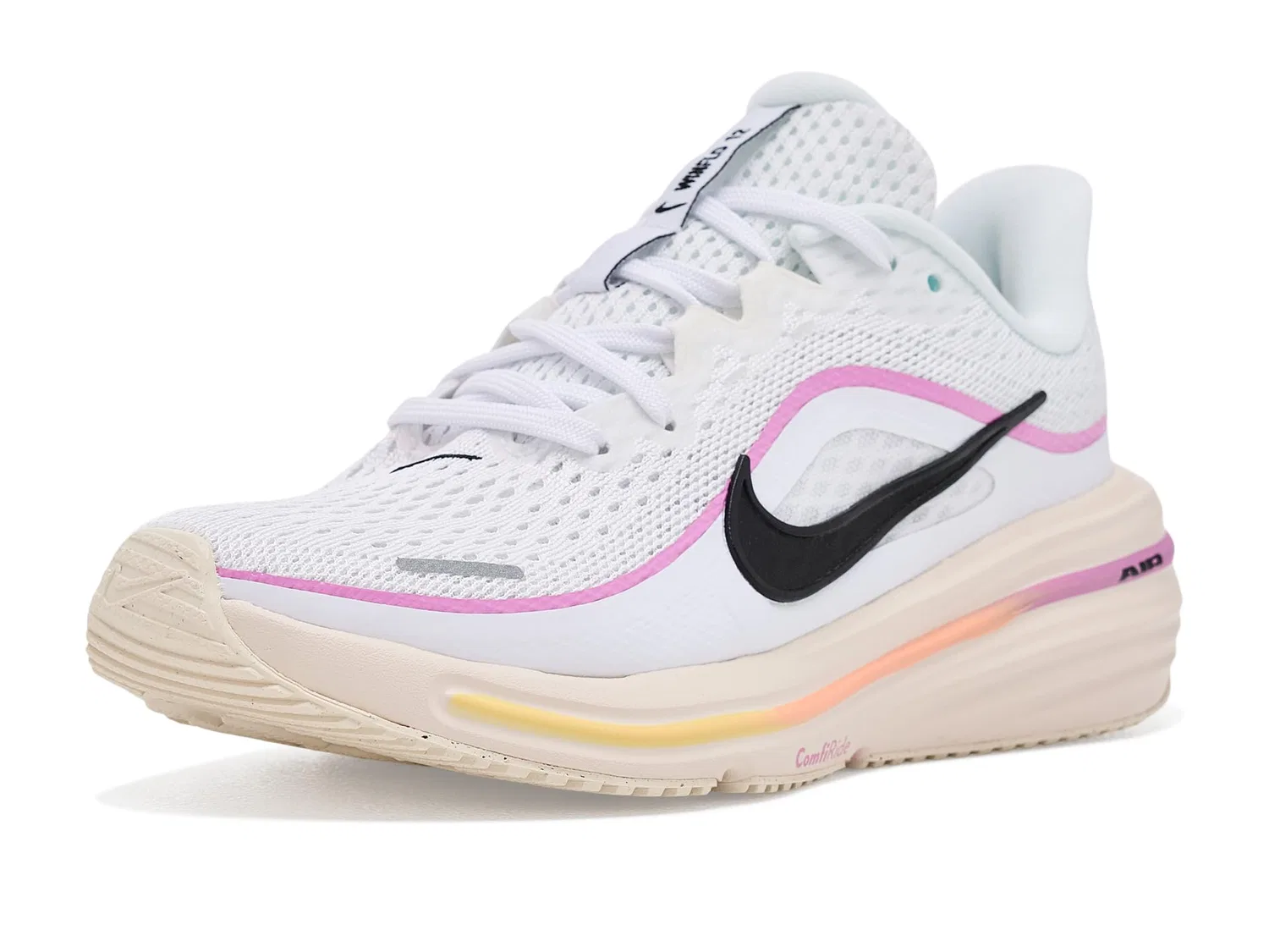Кроссовки Winflo 12 (для маленьких и больших детей) Nike Kids, White/Black/Light Magenta/Chalk/Tangerine Tint/Orange Pulse — фото 2