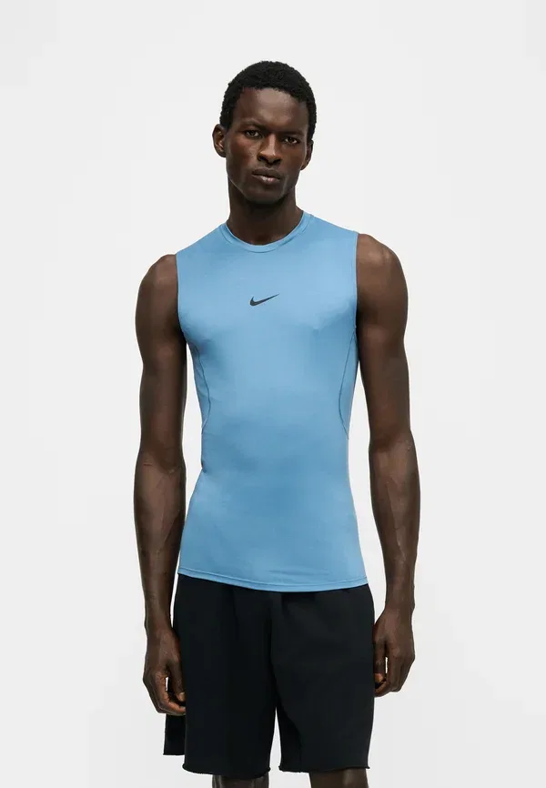 Майка Dri-fit Nike Performance, Indigo Storm/Black, черный