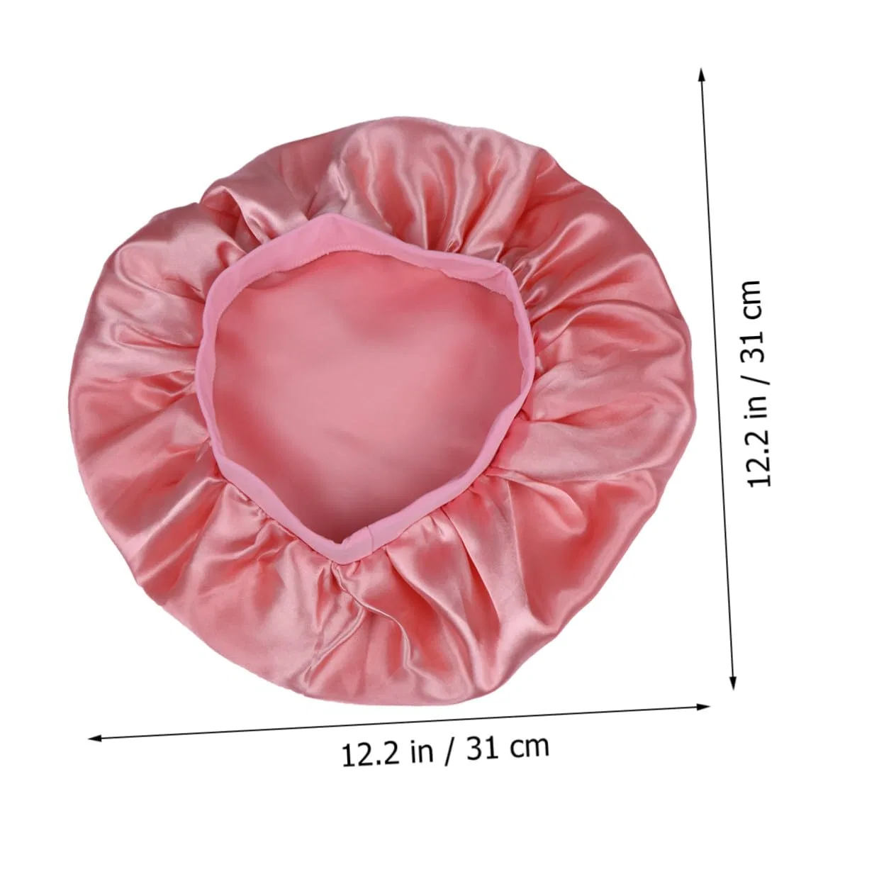 Шапочка для душа Satin, VALICLUD, набор 3 шт, 31x31x0.5 см, Sortierte Farbe — фото 2