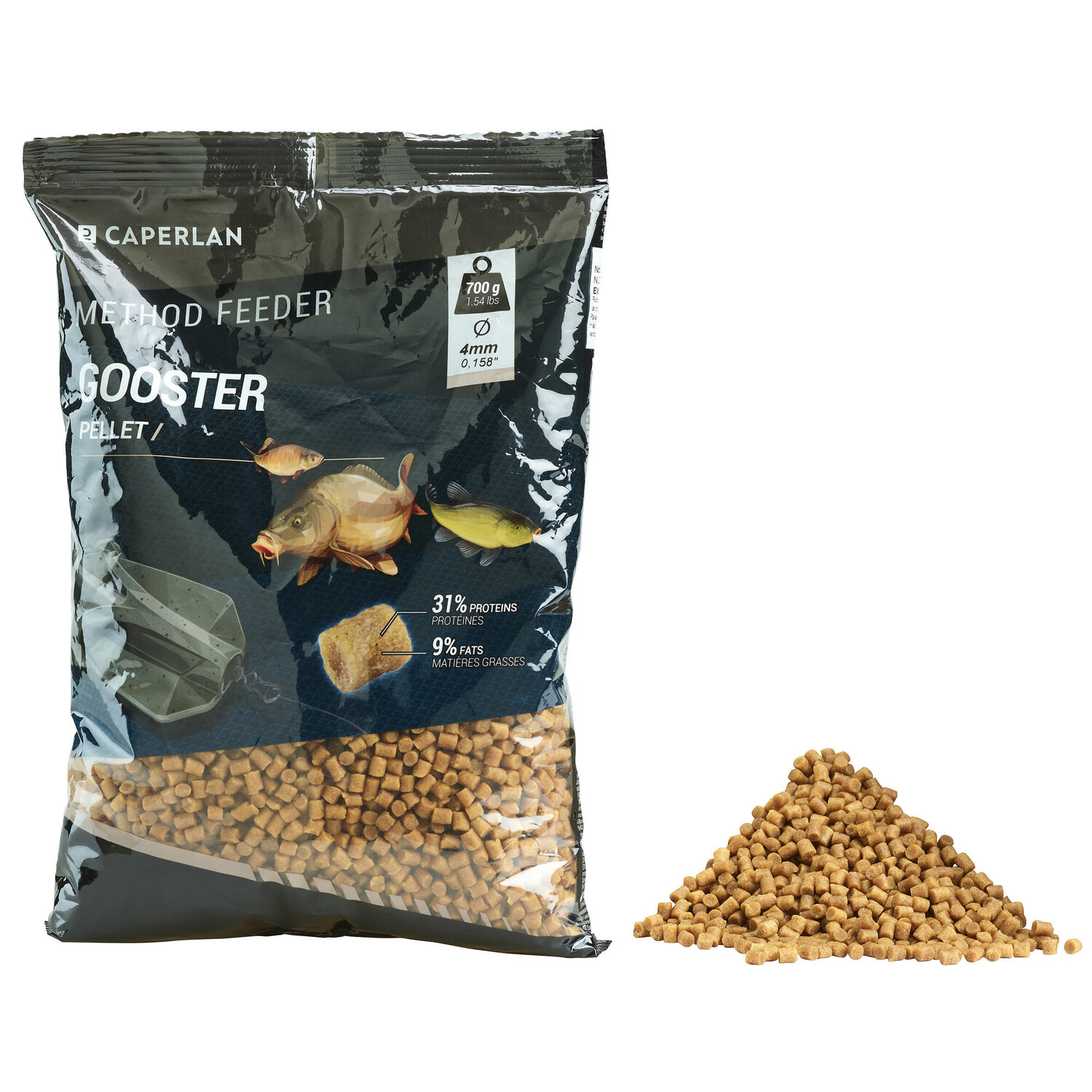 

Пеллеты Gooster Feeder 4мм CAPERLAN