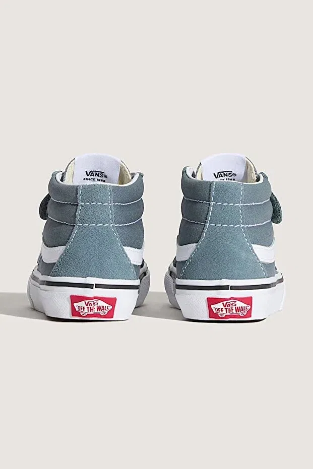 Детские кеды с принтом Vans, Gray — фото 4