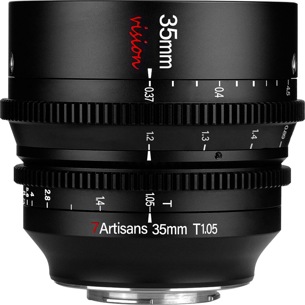 

Кинообъектив 7Artisans 35mm T1.05 Vision Cine Lens, Sony E Mount, черный
