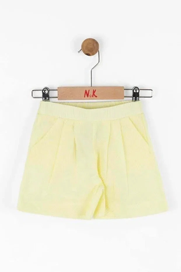 Детские шорты для девочек в полоску Nk Kids, Sarı