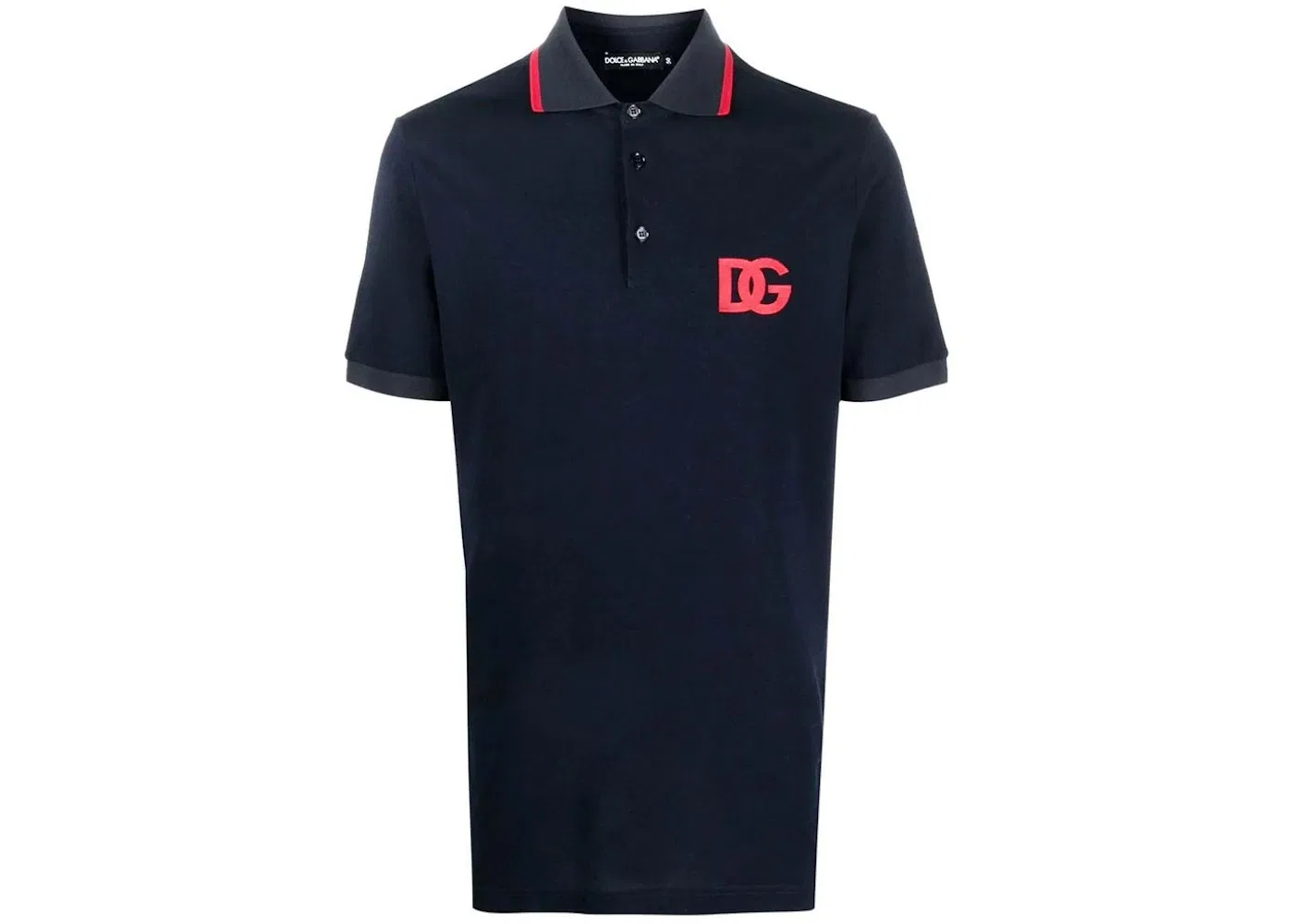 Мужское поло Dolce & Gabbana, Marine Blue
