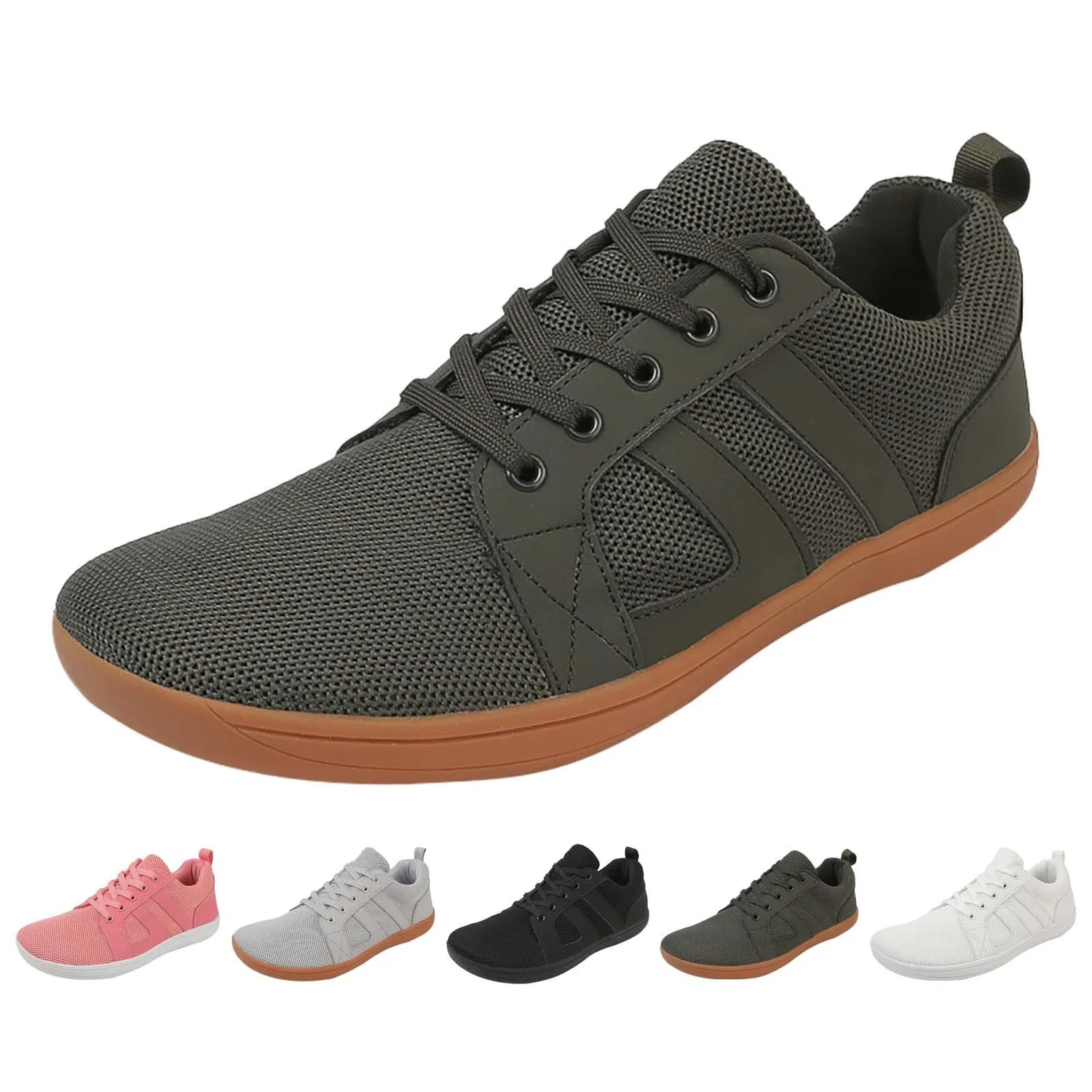 Детские минималистичные кроссовки для бега Laufschuhe Herren Weiß, Green — фото 4