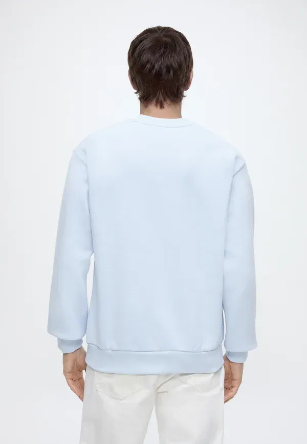 Толстовка Lacoste однотонная, свободная посадка — фото 3