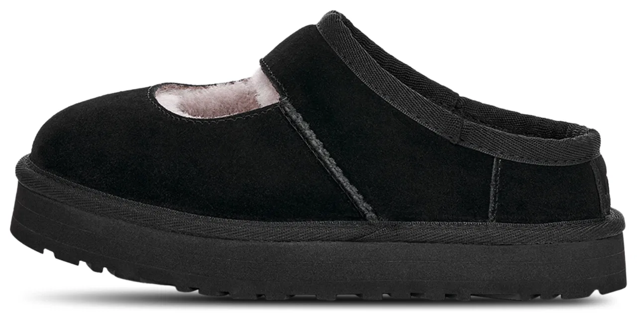 Детские мюли для девочек на платформе Bea Mary Jane UGG, черный — фото 2