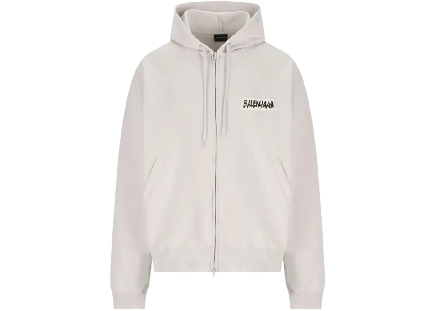 Мужская худи оверсайз Balenciaga, Dirty White