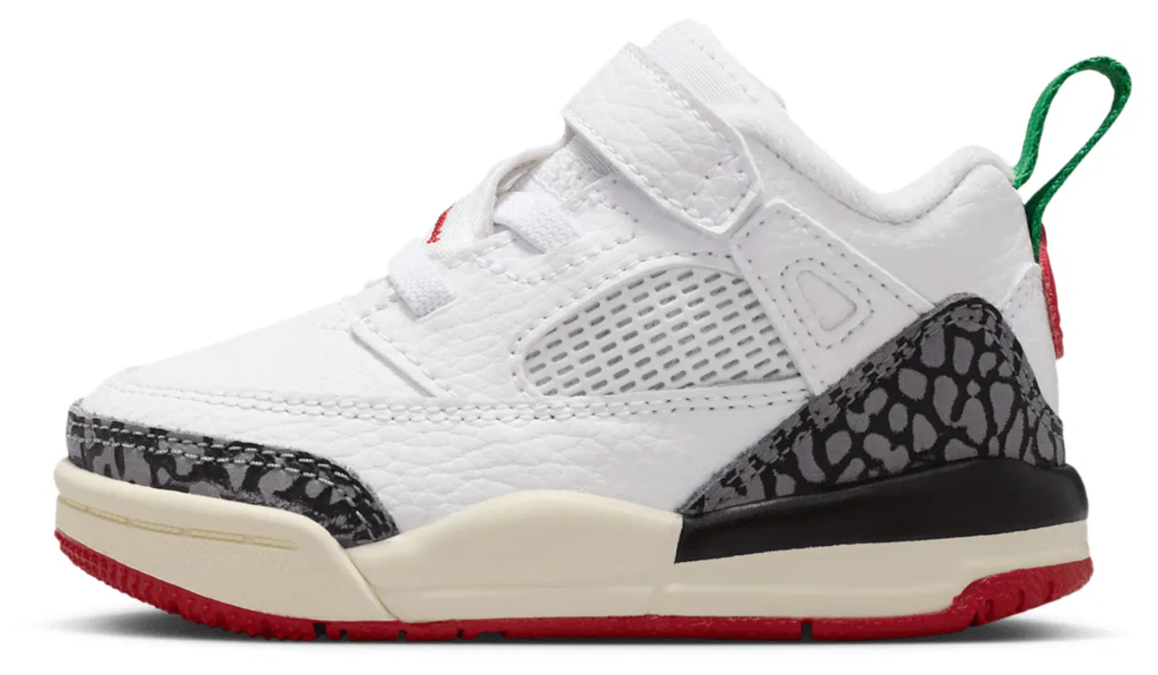 Кеды для мальчиков Spizike Low Jordan, цвет Varsity Red/White — фото 2